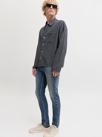 JACK & JONES Slimfit Τζιν 'JJIGLENN JJDYLAN' σε μπλε