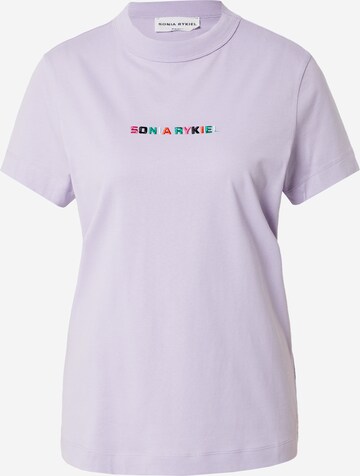 Sonia Rykiel - Camisa em roxo: frente
