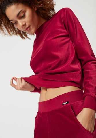 Skiny Pyjamabroek 'Every Night' in Rood