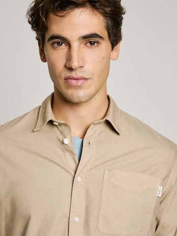 Coupe regular Chemise Pepe Jeans en beige