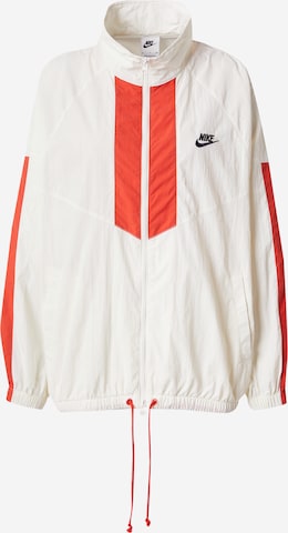 Geacă de primăvară-toamnă de la Nike Sportswear pe bej: față