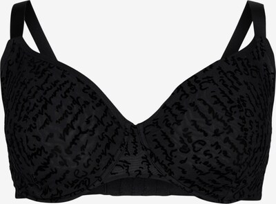 Devoted by Zizzi Soutien-gorge en noir, Vue avec produit