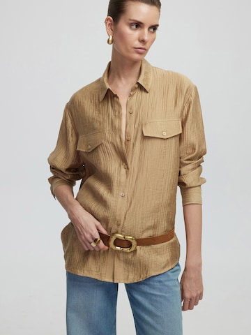 Ipekyol Blouse in Beige: voorkant