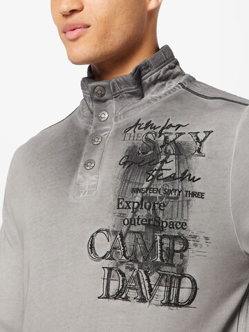 CAMP DAVIDSweater majica - siva boja
