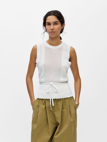 Tops en tricot OBJECT en blanc : devant