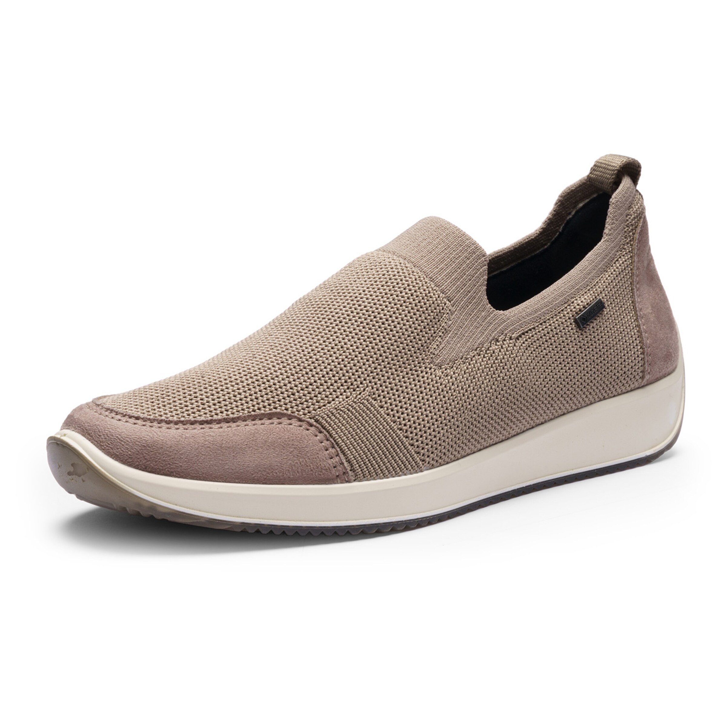 ARA Slip On in Beige: Vorderseite