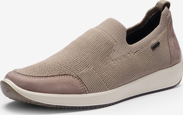 ARA Slip-Ons in Beige: front