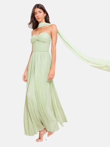 Lipsy Abendkleid in Grün: Vorderseite