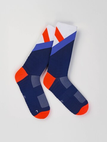 INCYLENCE Athletic Socks 'TRAIL SUMMITS' in Blue