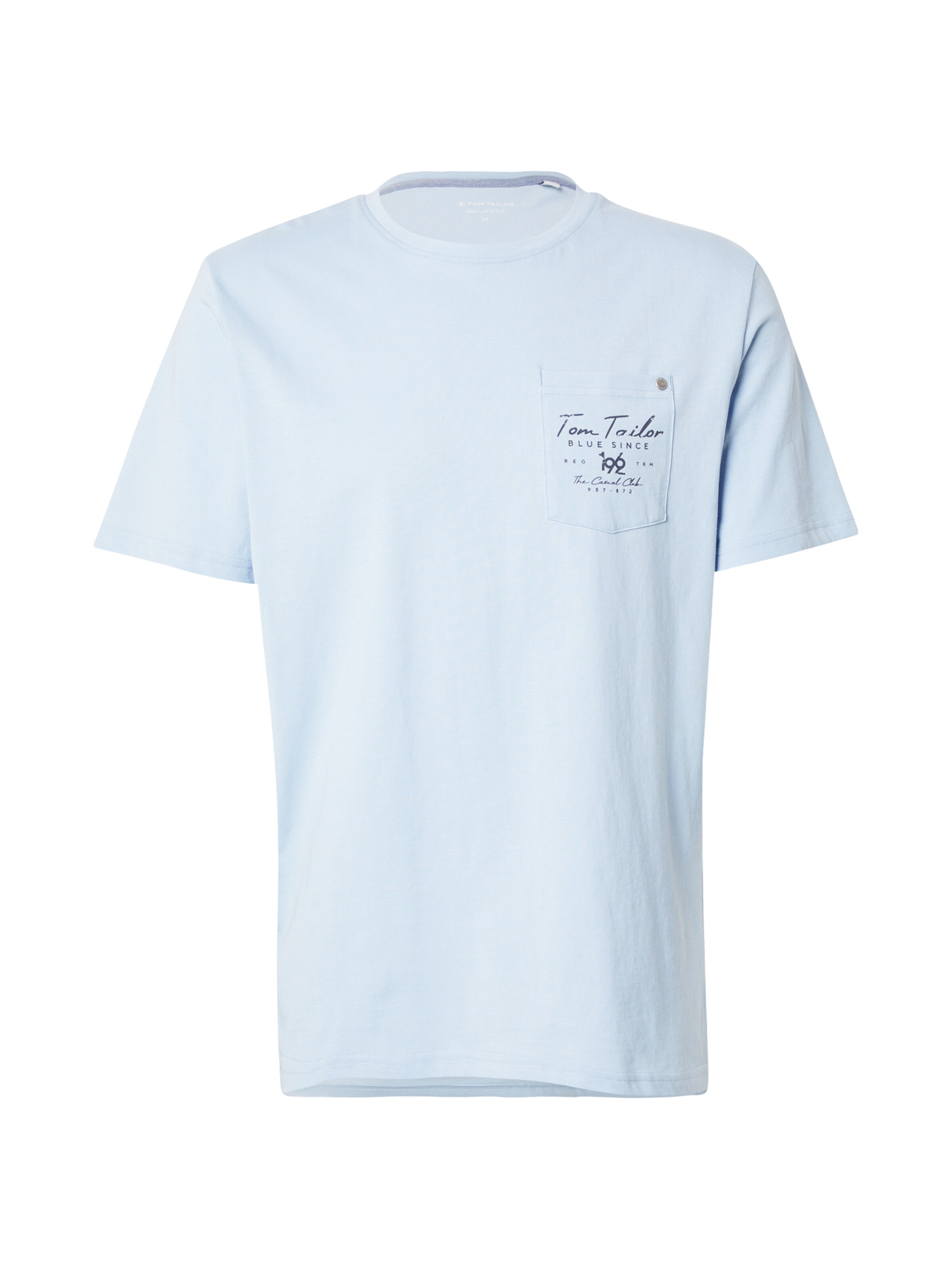 TOM TAILOR Μπλουζάκι σε μπλε: μπροστά