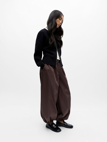 Baggy Pantalon 'OBJFIE' OBJECT en marron