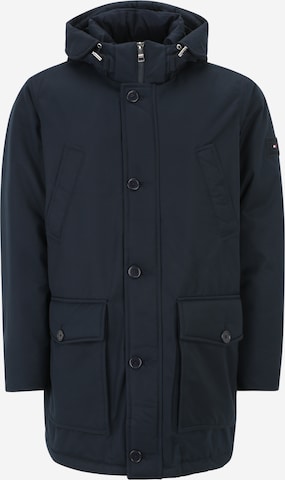 Tommy Hilfiger Big & Tall Parka zimowa 'Rockie' w kolorze niebieski: przód