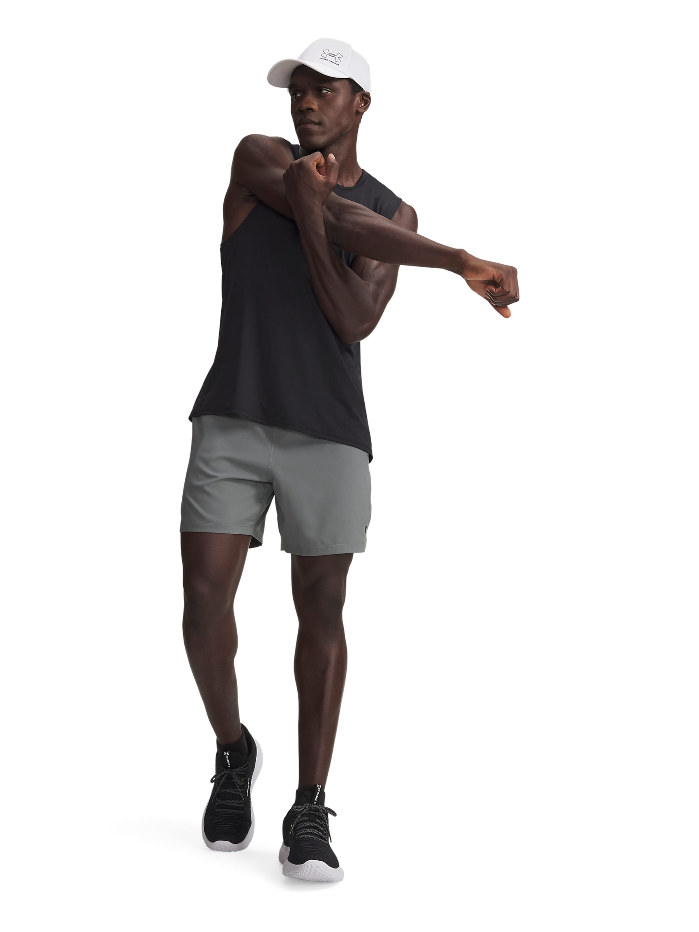 UNDER ARMOUR Regular Workout Pants in Grey