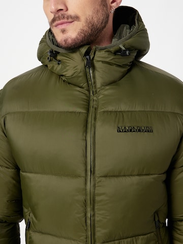NAPAPIJRI Winter jacket 'SUOMI' in Green