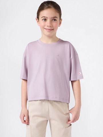 Champion Authentic Athletic Apparel Tričko – fialová: přední strana