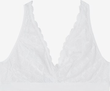 INTIMISSIMI Triangle Bra 'Lara' in White: front