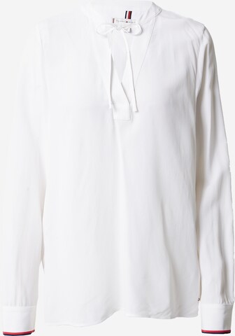 TOMMY HILFIGER Bluzka w kolorze biały: przód