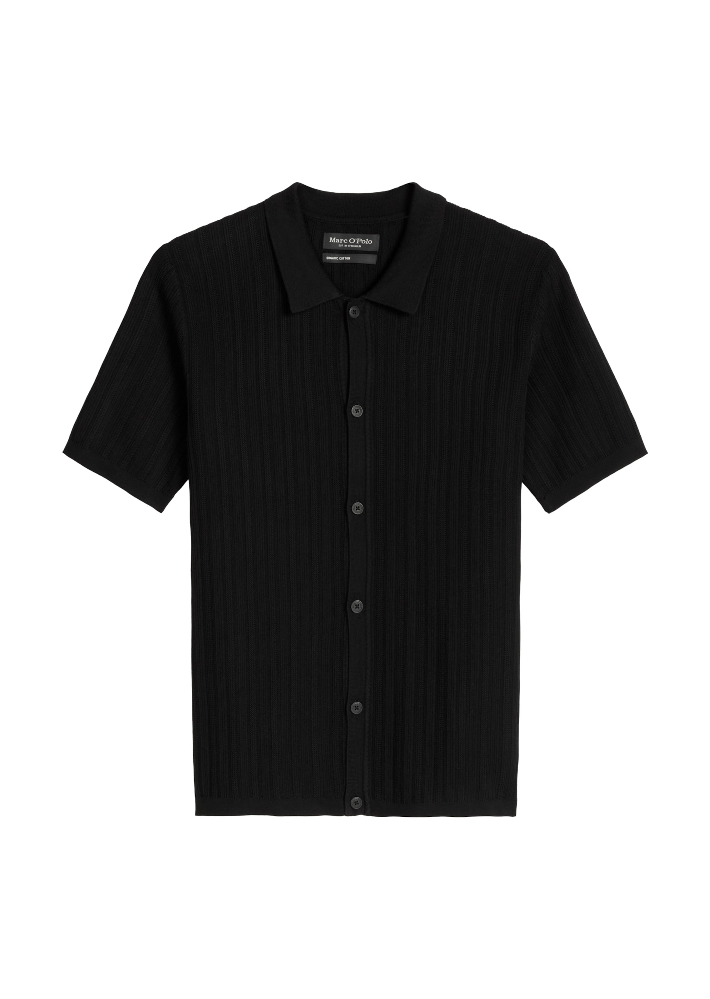 Marc O'Polo Knit Cardigan in Black: front