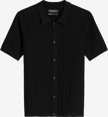 Marc O'Polo Strickjacke in Schwarz: Vorderseite