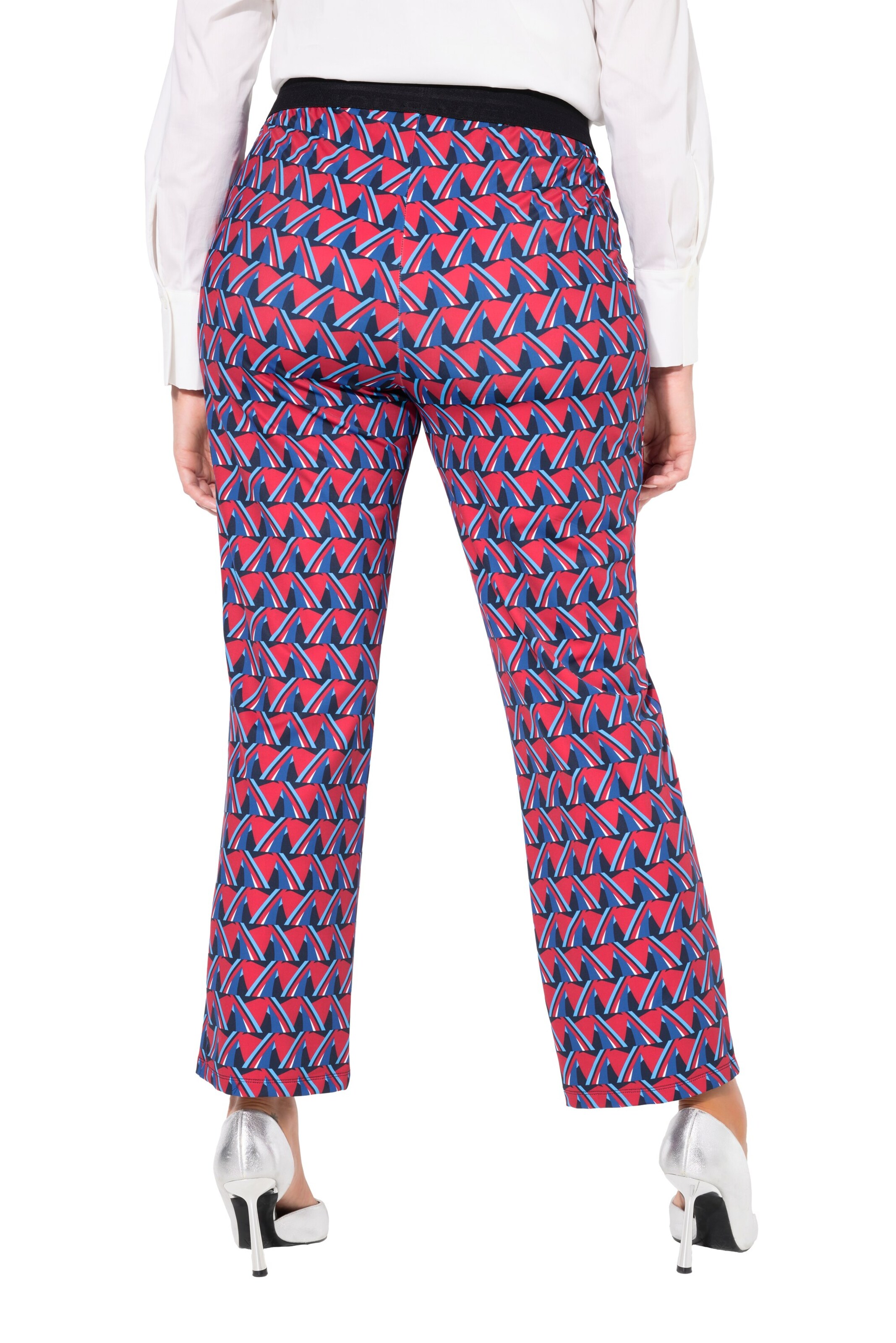 Ulla Popken Slimfit Hose in Rot