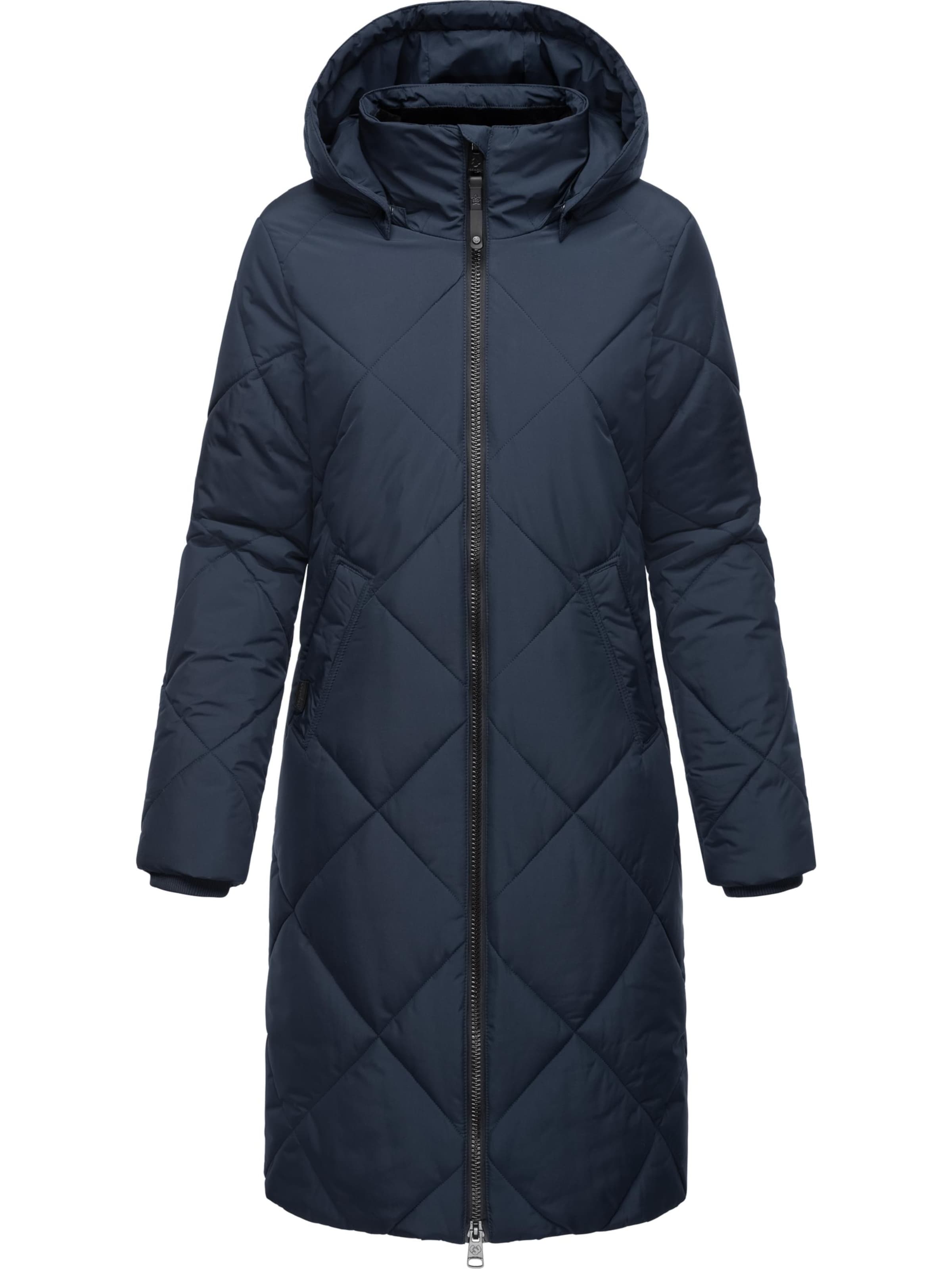 Ragwear Functionele mantel &#x27;Rebela&#x27; in Blauw: voorkant