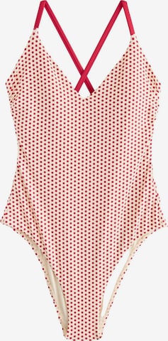 raudona Rockett St George Trikampė Maudymosi kostiumėlis: priekis