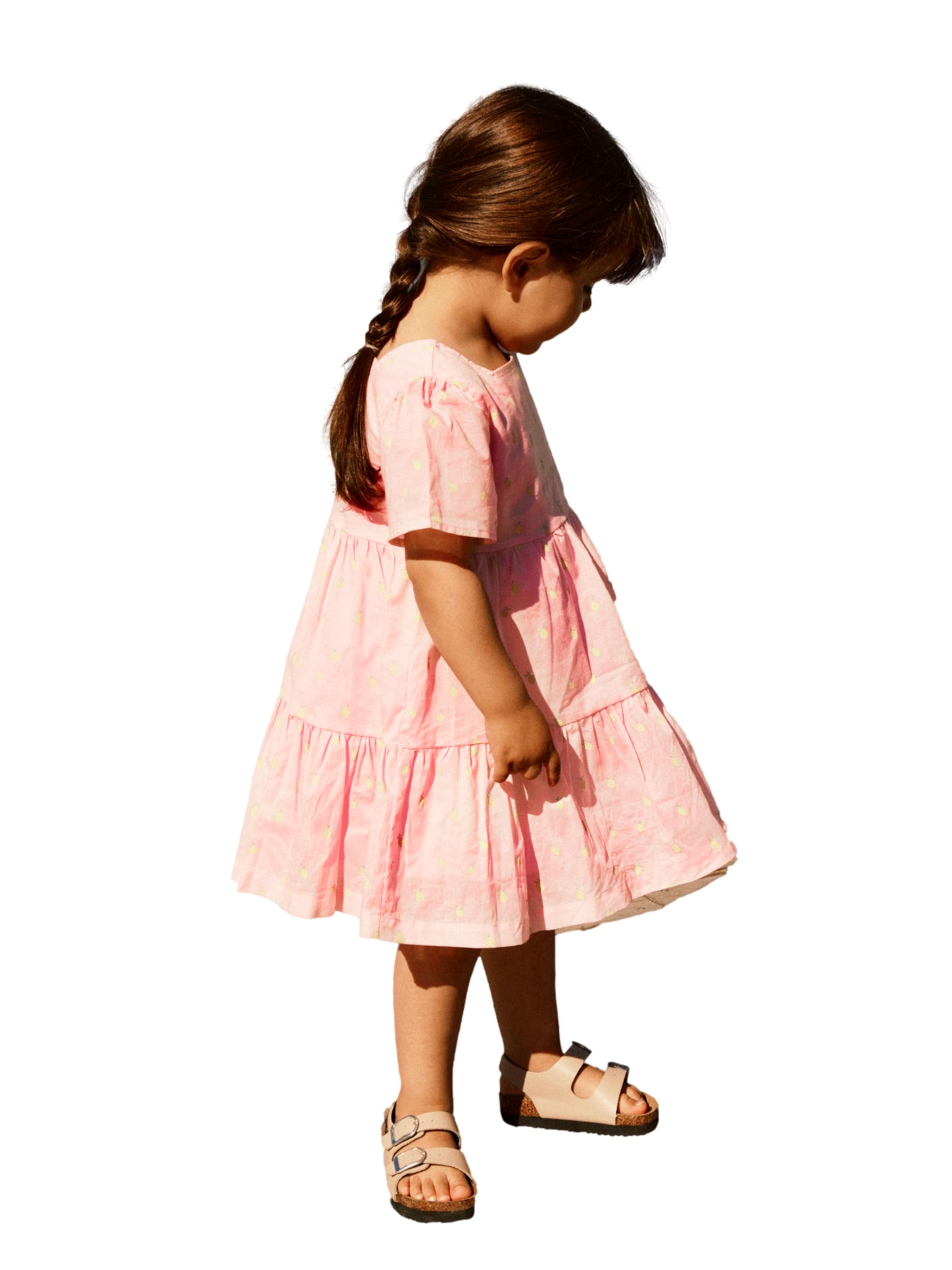 Robe 'Felia' NAME IT en rose : devant