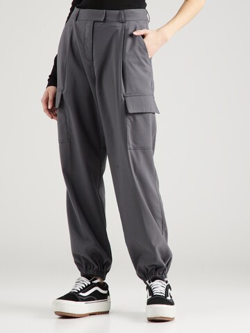 REPLAY Tapered Cargo Pants in Grey: front