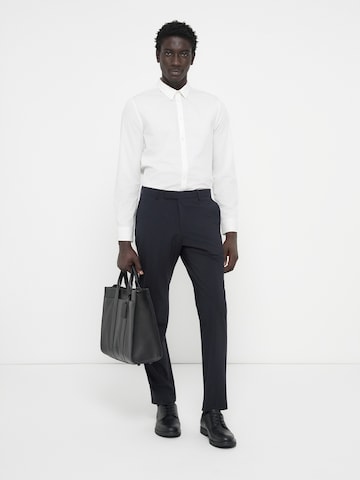 Regular Pantalon chino 'H-Gio-MM-C-NF' BOSS en bleu