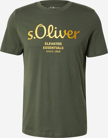 s.Oliver Shirt in Grün: Vorderseite