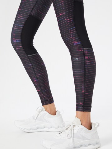 Reebok Skinny Sportbroek in Zwart