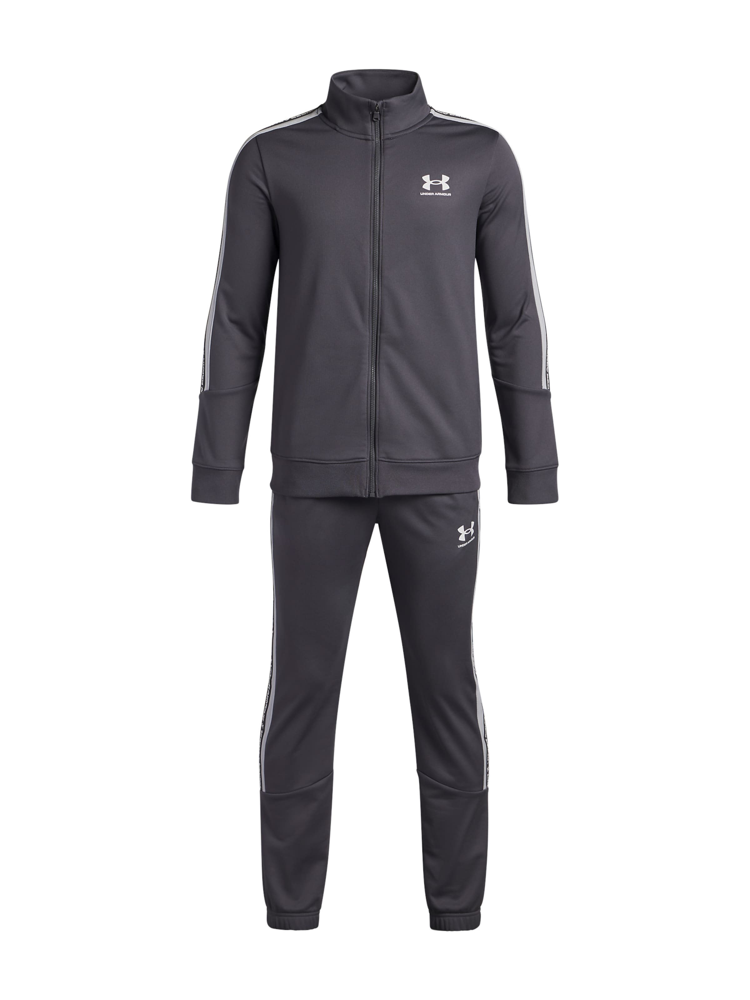 UNDER ARMOUR Trainingsanzug in Grau: Vorderseite