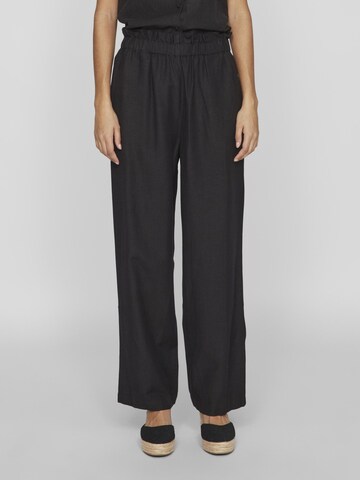 Regular Pantalon VILA en noir : devant