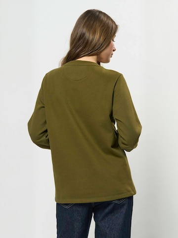 U.S. POLO ASSN. Sweter ' UWMacy ' w kolorze zielony: tył