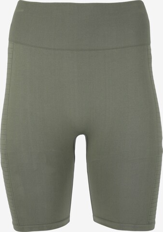 Athlecia Regular Workout Pants 'Nagar' in Green: front