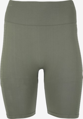 Athlecia Regular Workout Pants 'Nagar' in Green: front