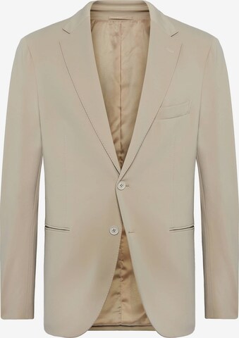 Coupe regular Veste de costume Boggi Milano en beige : devant