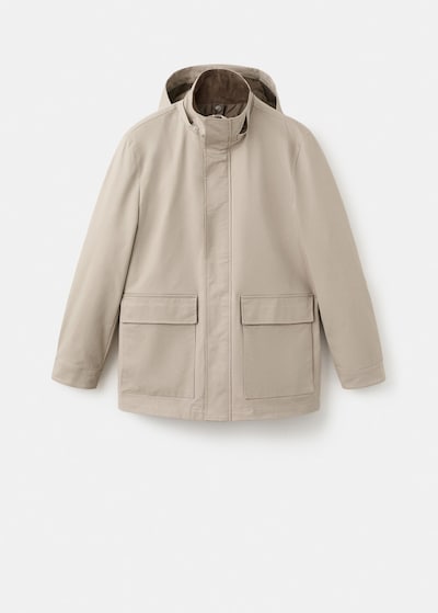 MANGO MAN Between-Seasons Parka 'Marcus' in Light beige, Item view