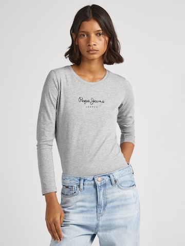 T-shirt 'NEW VIRGINIA' Pepe Jeans en gris