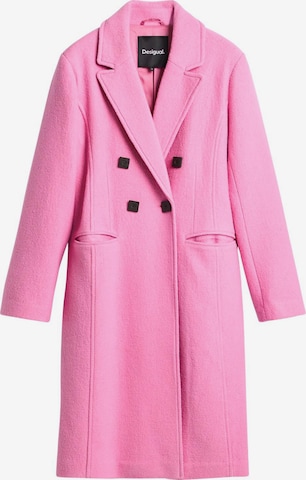 rožinė Desigual Žieminis paltas: priekis
