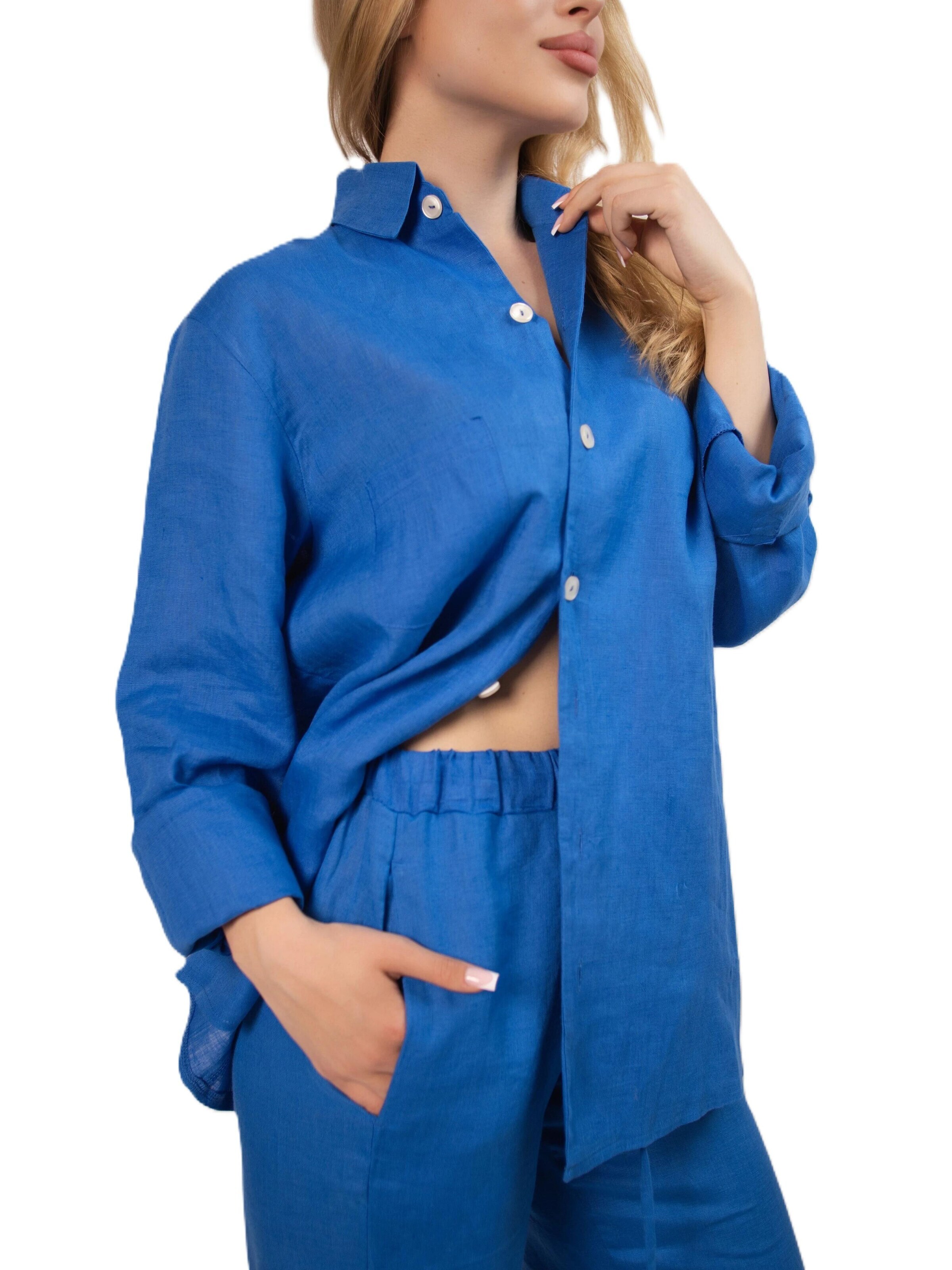 BREEZERA Blouse in Blue