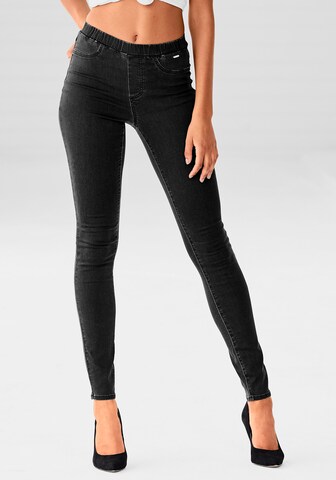 Skinny Pantalon de pyjama BUFFALO en noir