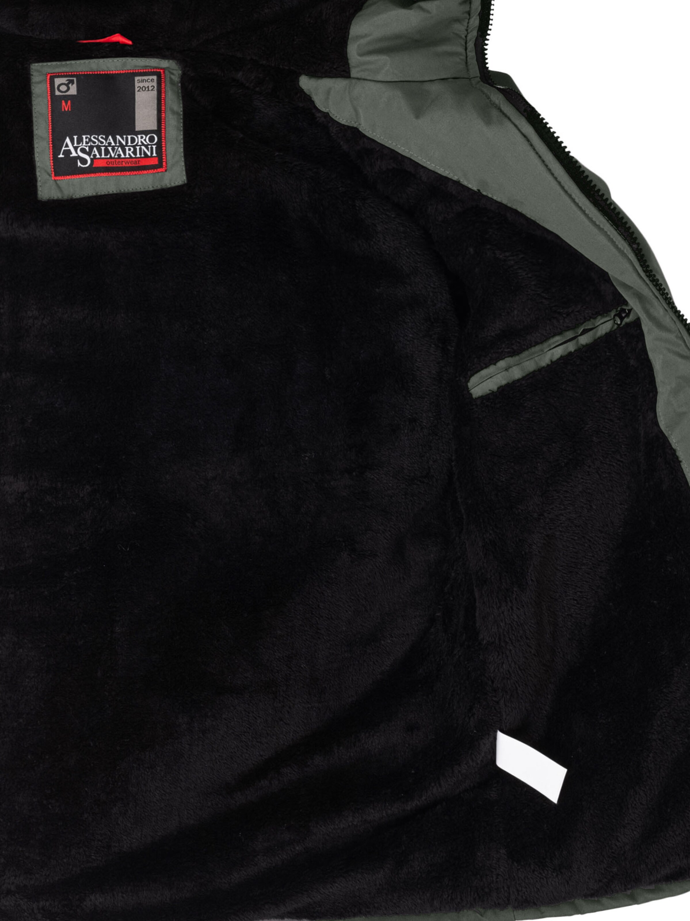 Alessandro Salvarini Winterjas 'AS331  ' in Grijs