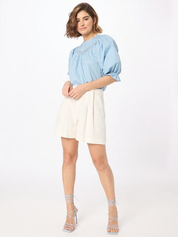 Warehouse Blouse in Blauw