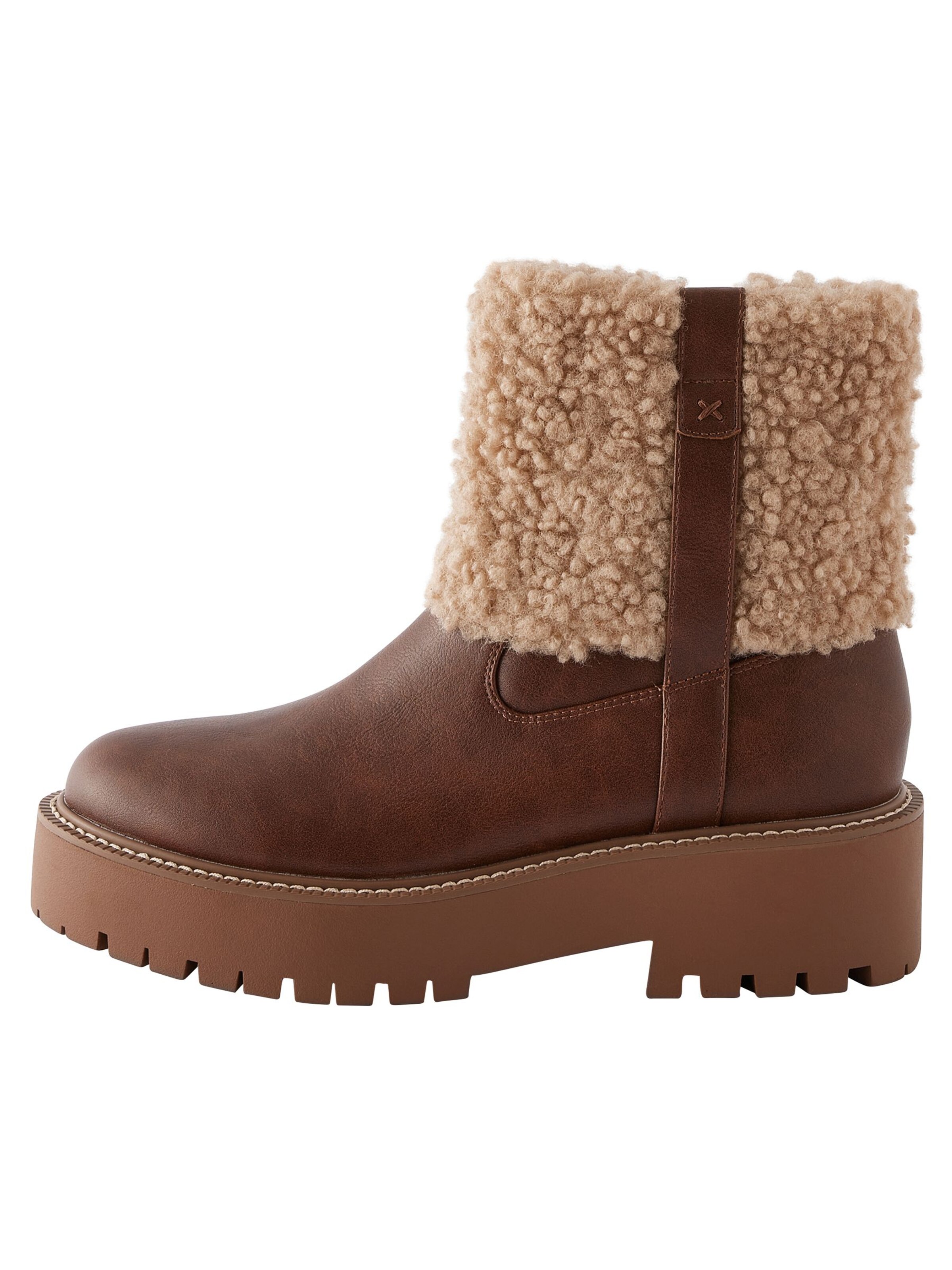 Next Bootie in Brown: front