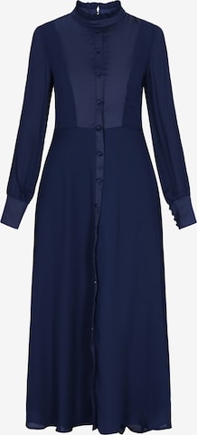 Robe 'Elegant' usha BLACK LABEL en bleu : devant
