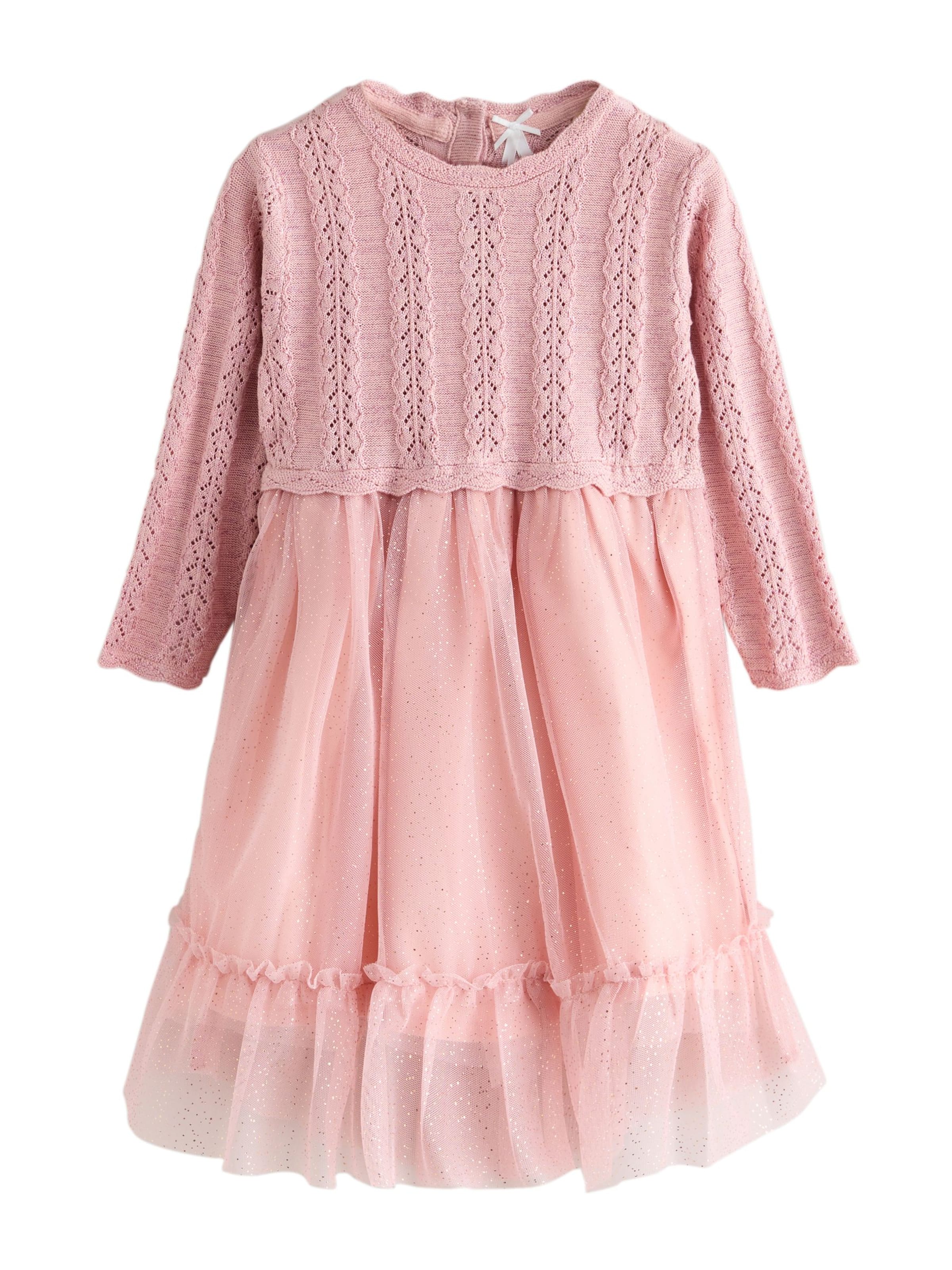 Next Рокля в розово: отпред