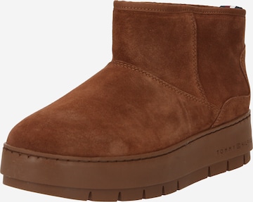 TOMMY HILFIGER Boots in Bruin: voorkant