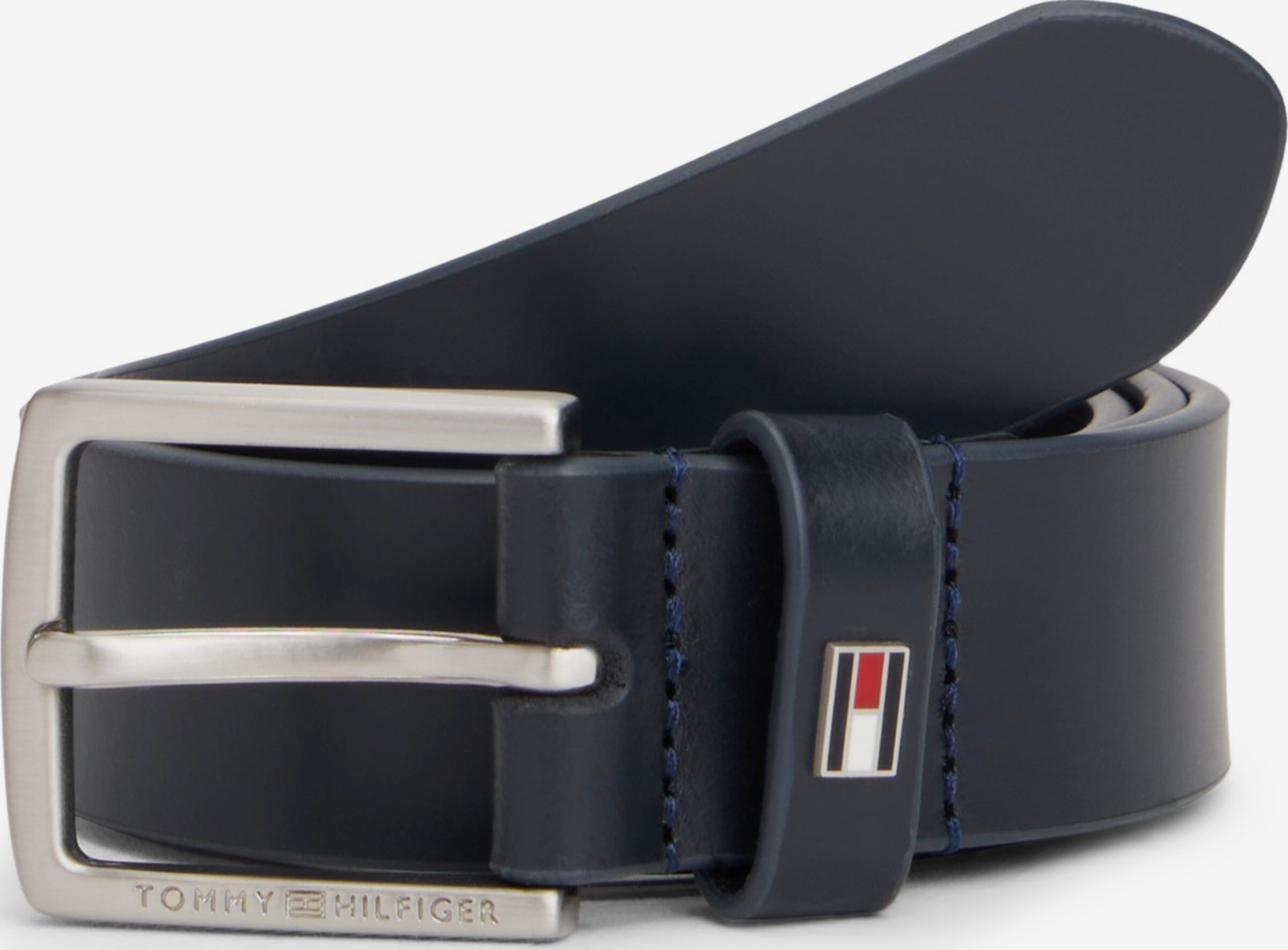 TOMMY HILFIGER Curea 'Kids' Enamel Flag Buckle'