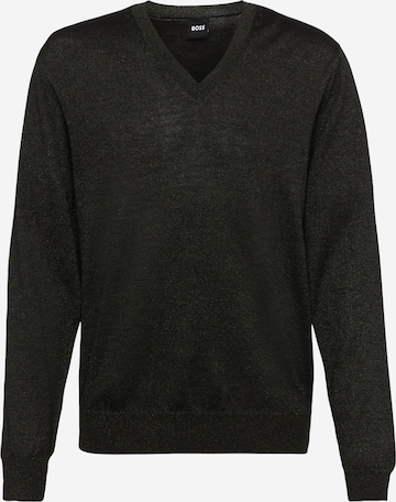 BOSS Black - Pullover 'Festivo' em cinzento: frente